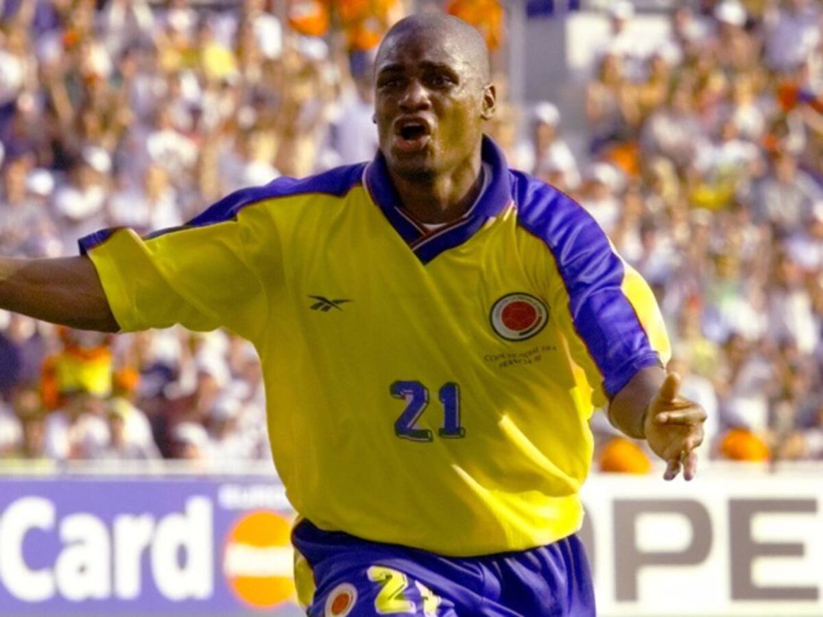 Los goleadores de la Selección Colombia en las Copas del Mundo