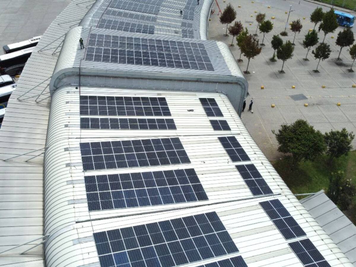 Terminal de Transportes de Duitama es pionero en Boyacá en autosostenibilidad con paneles solares