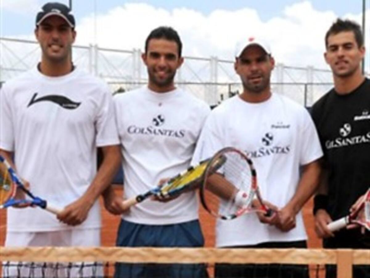 Falla y Giraldo confirmaron su presencia en el equipo colombiano de Copa Davis