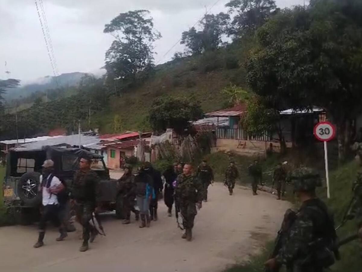 Capturan a disidentes que asaltaron una compraventa de café en Rioblanco, Tolima