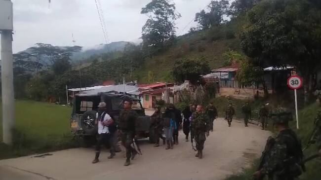 Capturan disidentes en el municipio de Rioblanco, Tolima