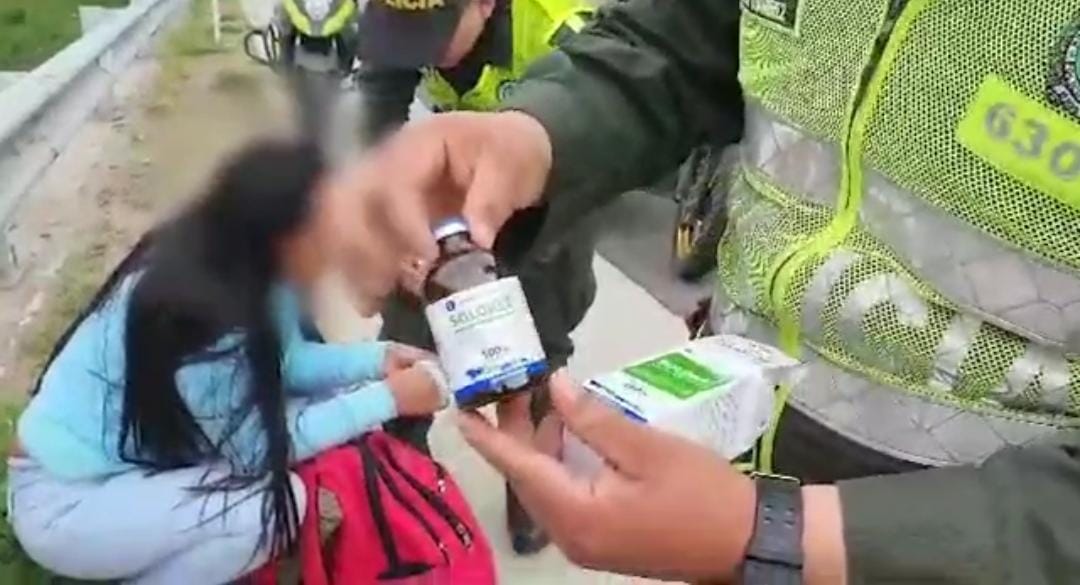 Decomiso de ketamina. Foto: Policía Nacional