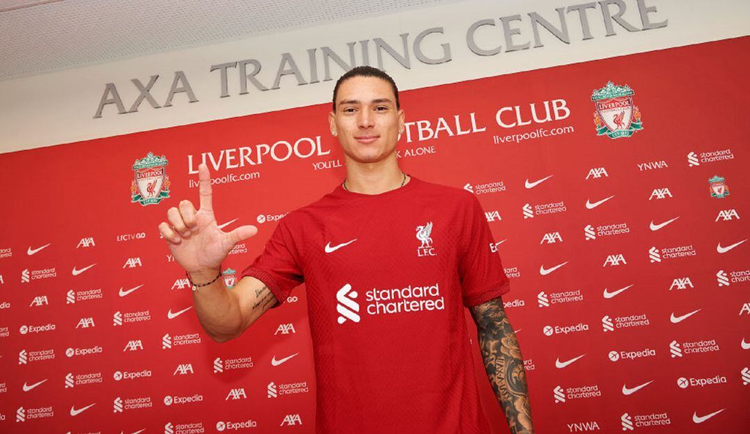 Darwin Núñe, nuevo jugador del Liverpool