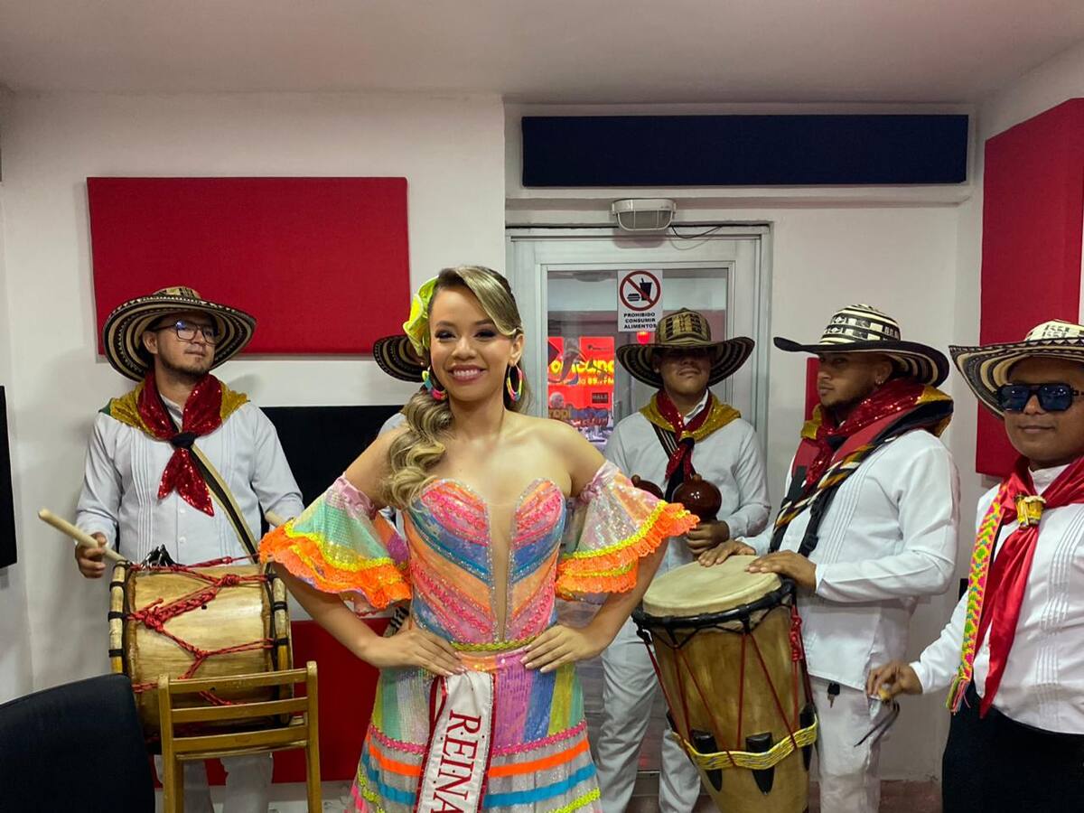Isabella Peralta, una reina que vive y defiende el Carnaval de Malambo