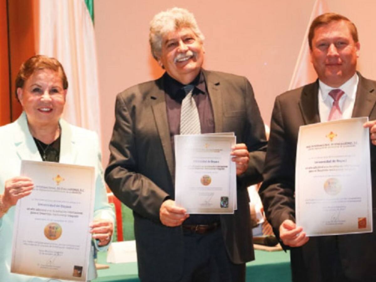 Red Internacional de Evaluadores otorgó Acreditación Internacional a programas de la Universidad de Boyacá