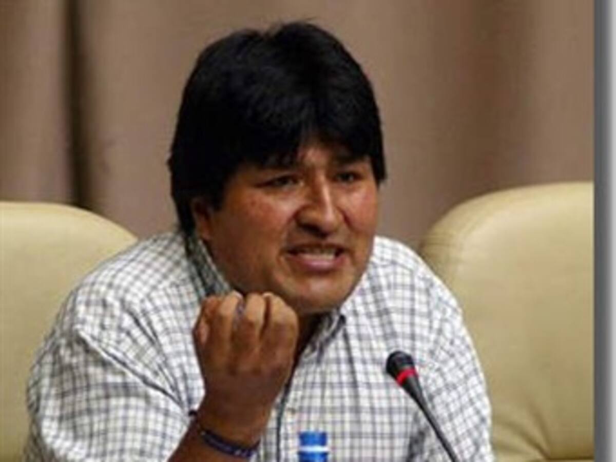 Morales se queja de que ONU ignora reunión climática que organizó con Chávez