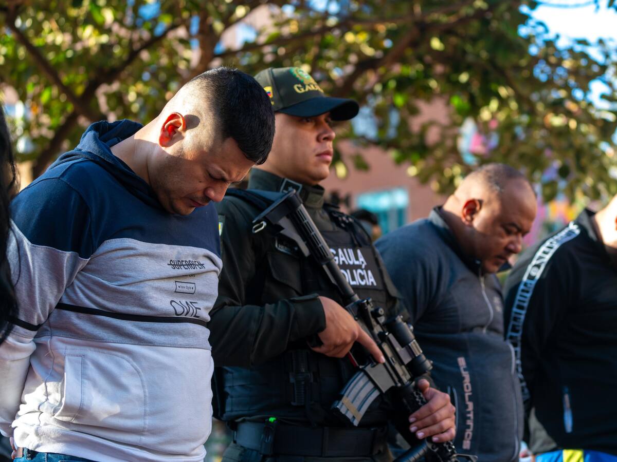 Caen 8 criminales de la banda “La 57” en Bogotá