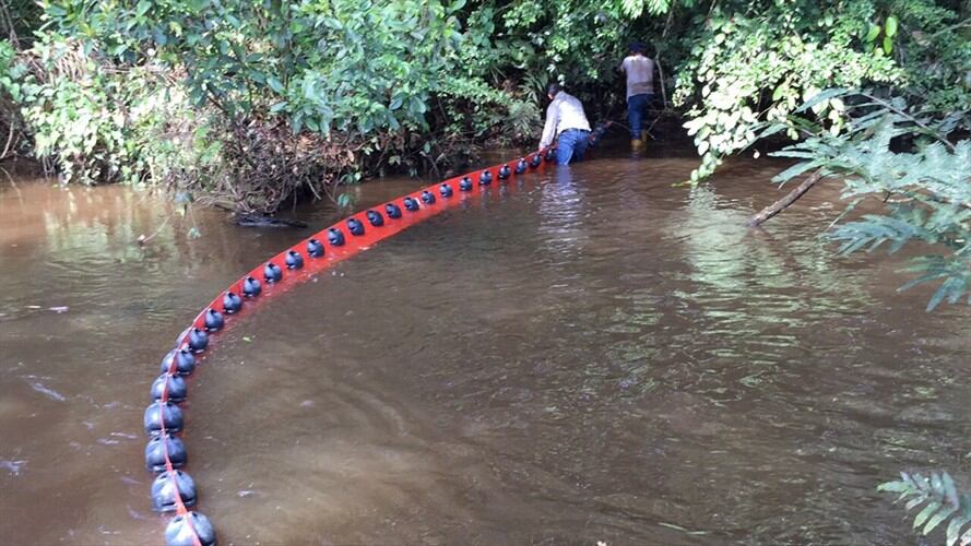 En la limpieza de las fuentes hídricas en Santander se utilizarán materiales biodegradables/ Imagen de referencia. Foto: Colprensa