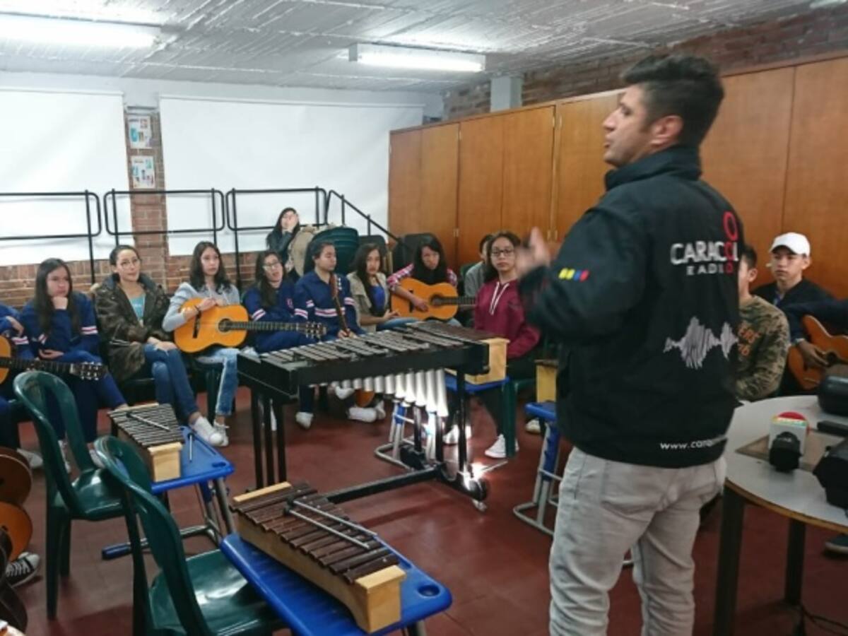 En los zapatos de un maestro en Bogotá