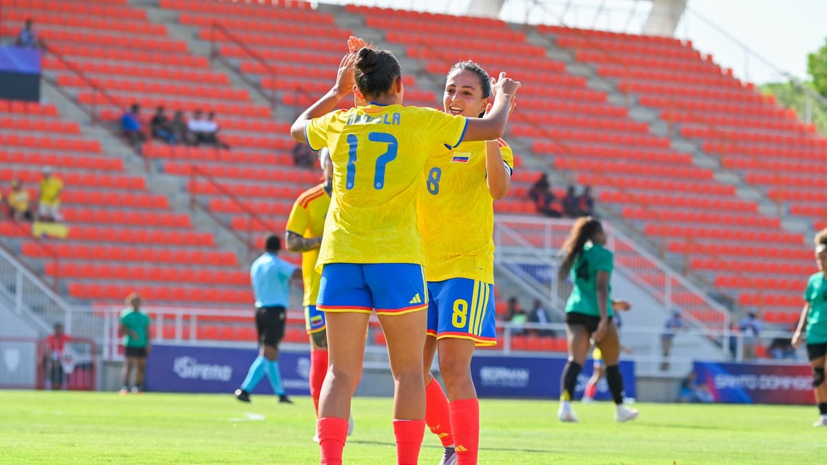 Colombia goleó a Jamaica y así quedó en la tabla de posiciones de los Juegos Centroamericanos
