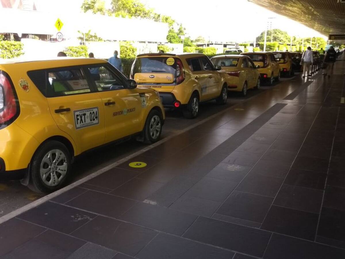Cambió rotación de pico y placa para taxis en Cartagena