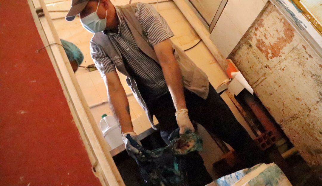 Carne decomisada en operativos de control