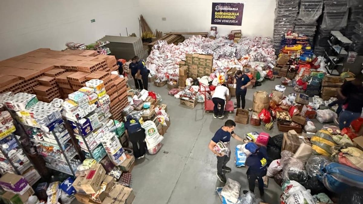 Barranquilla ha enviado más de 208 toneladas de ayuda humanitaria a Venezuela