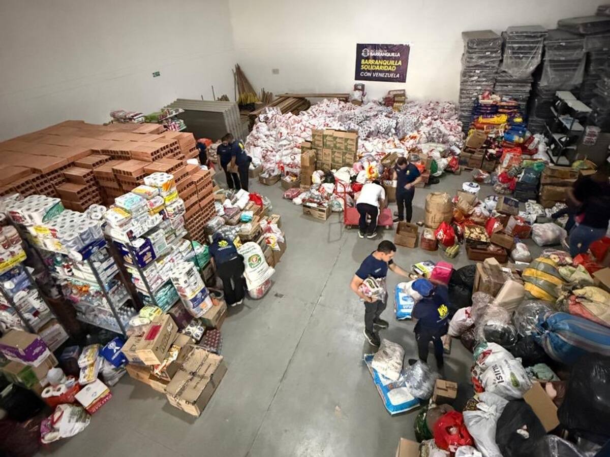 Barranquilla ha enviado más de 208 toneladas de ayuda humanitaria a Venezuela