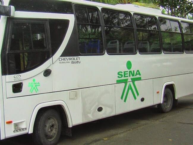 Dos meses sin transporte cumplen los estudiantes del SENA en el Centro Minero de Sogamoso.