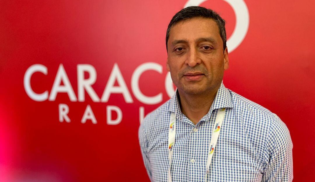 John Jairo Contreras Moncada, vicepresidente de Vanti S.A. ESP. Foto: Caracol Radio.
