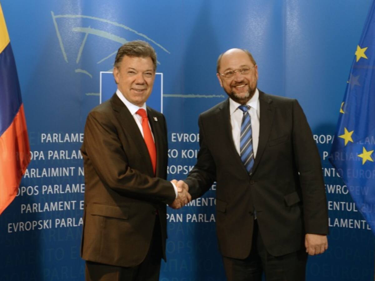 Martin Schulz llega a Colombia a apoyar fase final de diálogos con las Farc