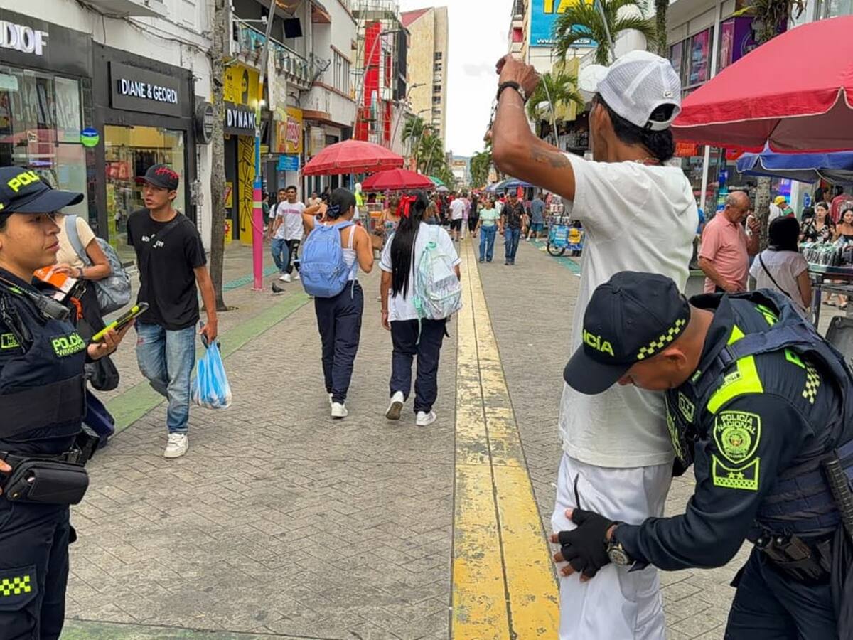 En Ibagué capturaron a 13 personas e incautaron 277 armas blancas durante el puente festivo