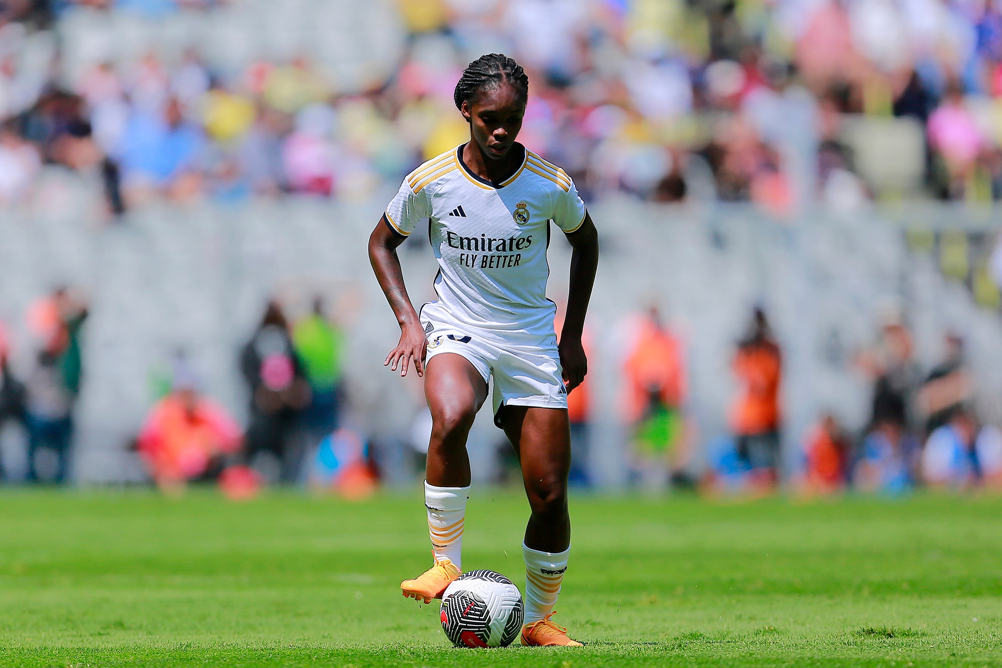 Linda Caicedo, atacante del Real Madrid. (Photo by Mauricio Salas/Jam Media/Getty Images)