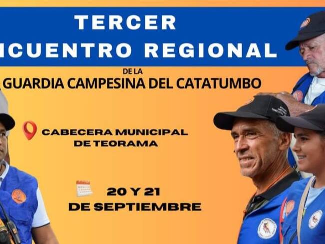 Tercer encuentro regional de la guardia campesina del Catatumbo.