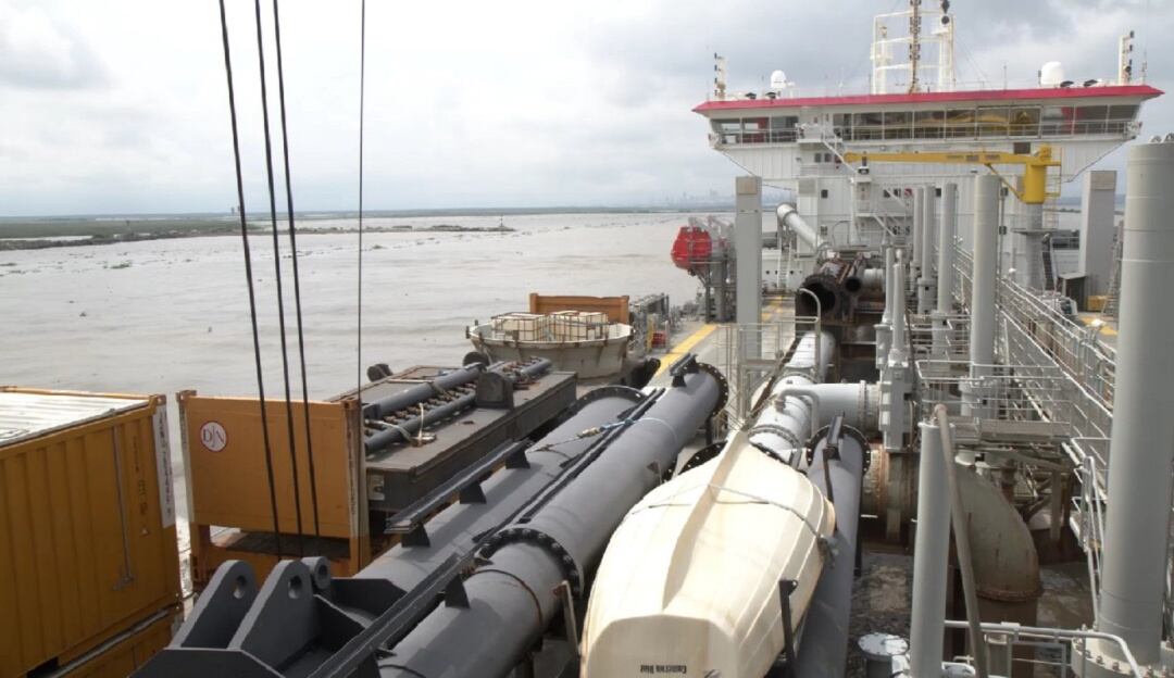 Draga Bartolomeu Dias. Cortesía: Cormagdalena