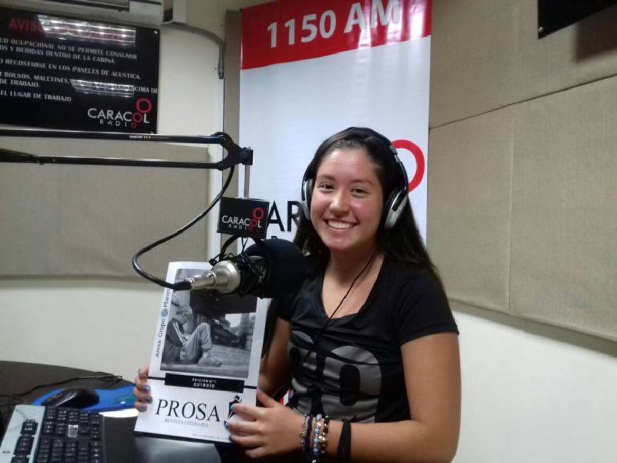 Para la salvar el mundo la lectura es un buen camino: Sofía García Arcila