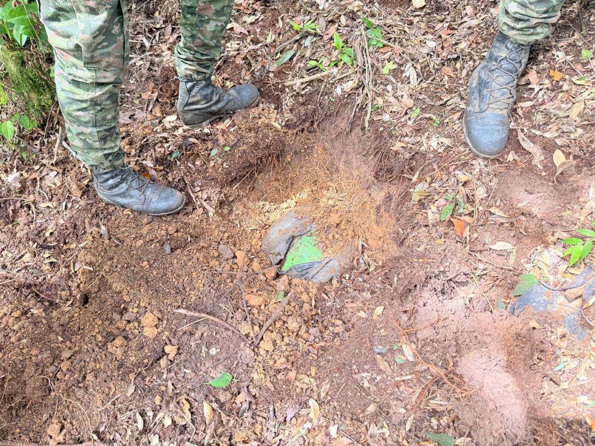 Ejército frustra atentado con campo minado en El Carmen, Norte de Santander