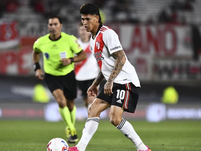 Jorge Carrascal en River Plate en 2022