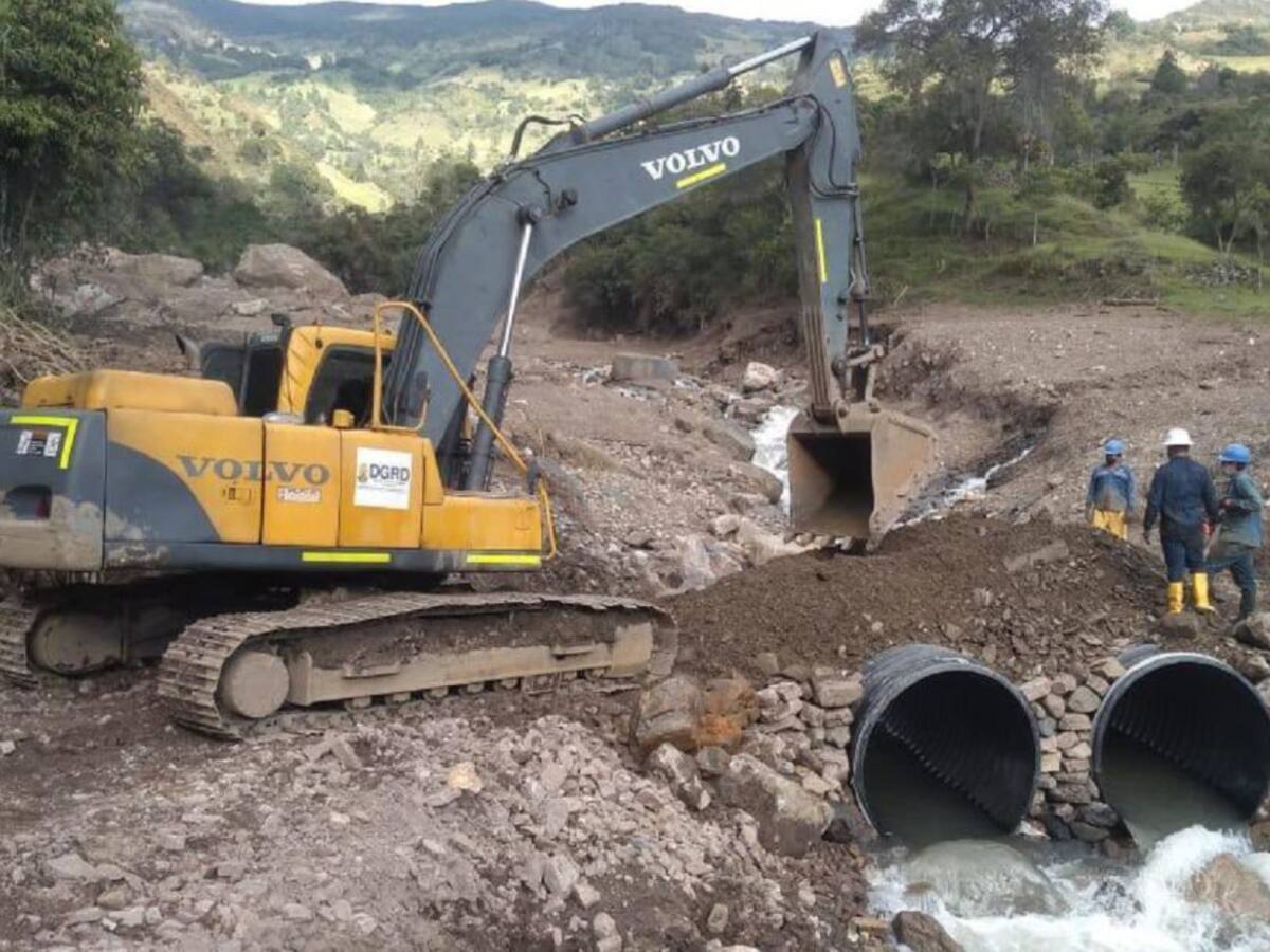 Habilitaron paso entre Enciso y Carcasí