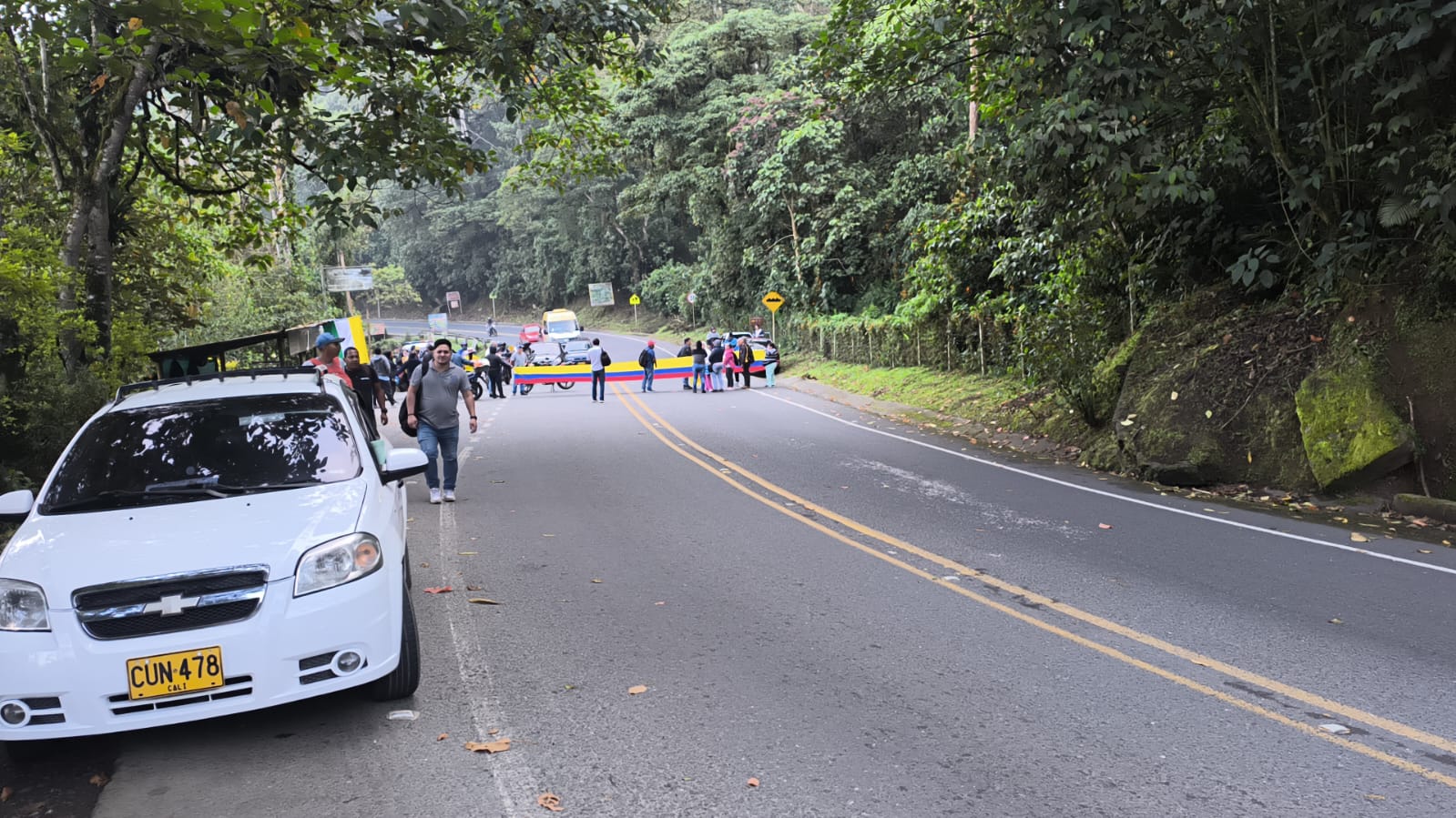 Dagua, vía a Buenaventura / Foto: Cortesía de la comunidad