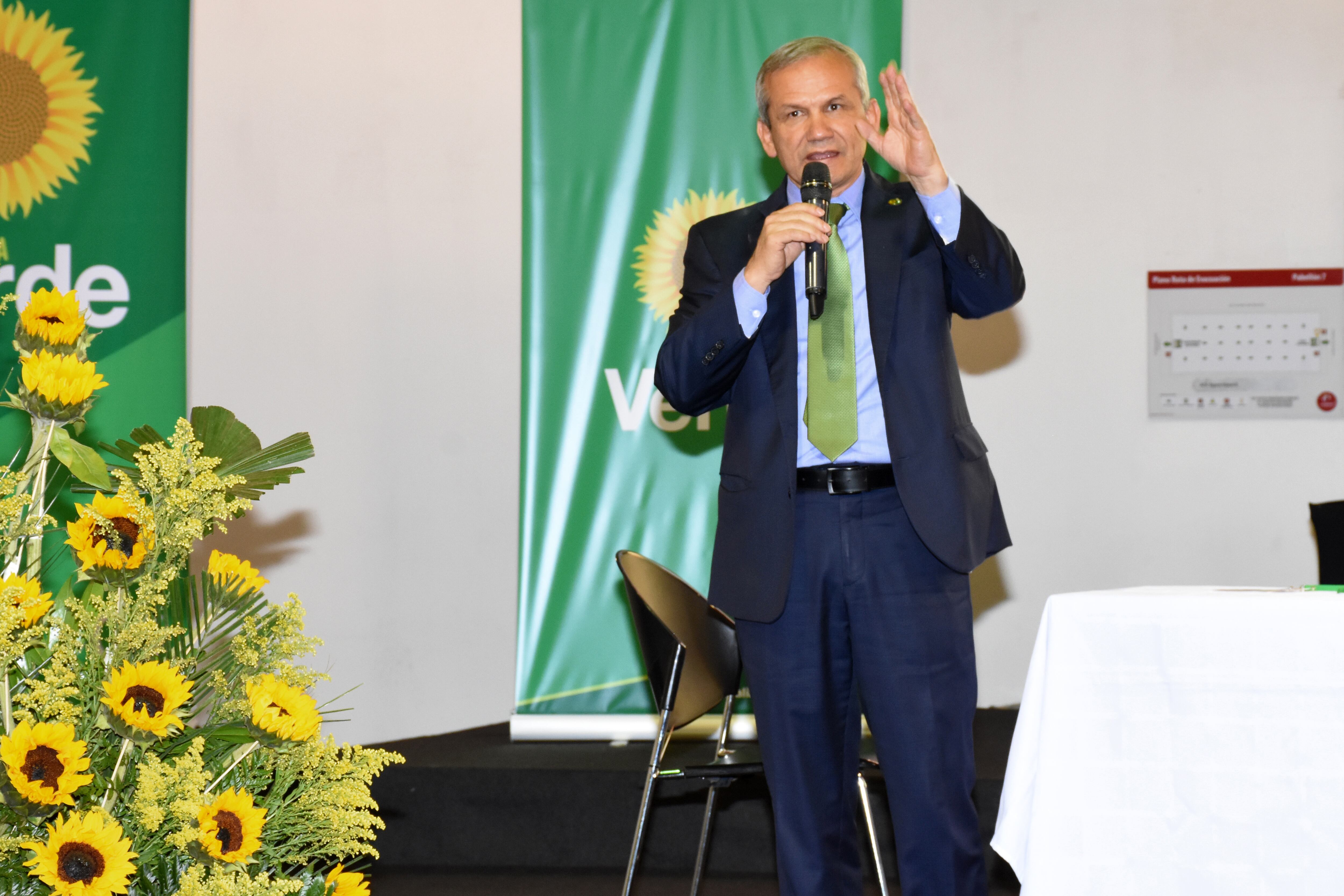 Carlos Ramón González, copresidente de la Alianza Verde - Colprensa