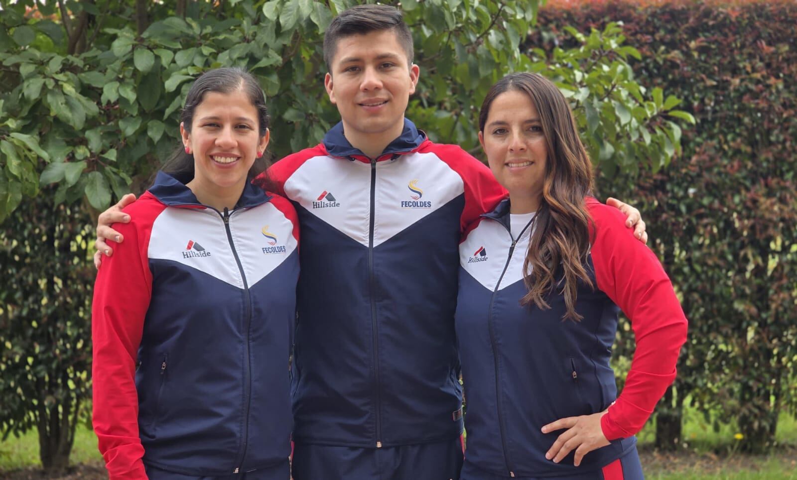 Marty Monar, Kevin Ayala y Daiaan Zea. Foto suministrada.