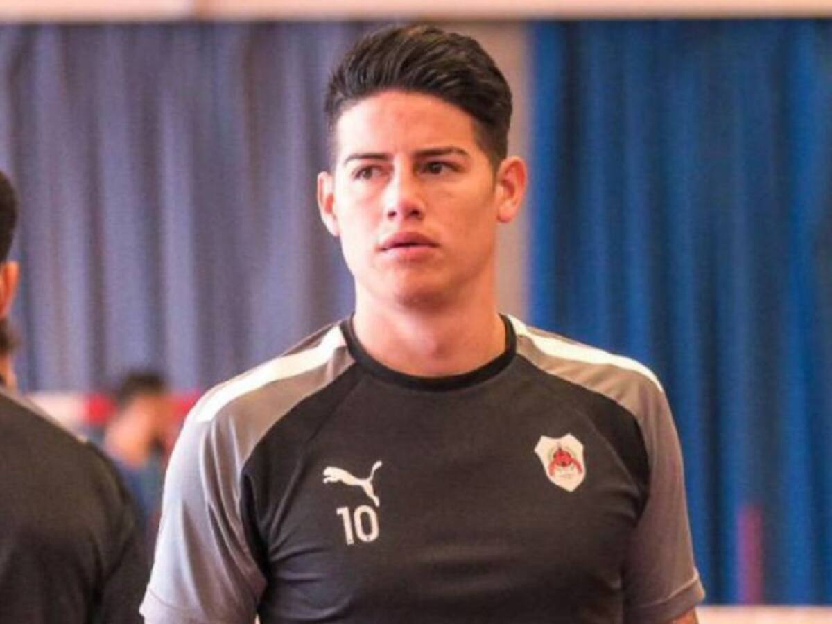 James Rodríguez está cerca de regresar a las canchas con el Al-Rayyan