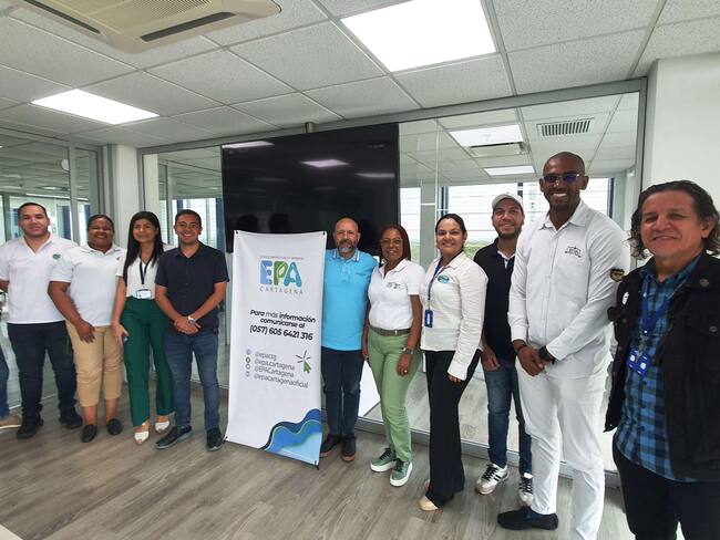 Intercambio de experiencia de EPA Cartagena con Corpamag