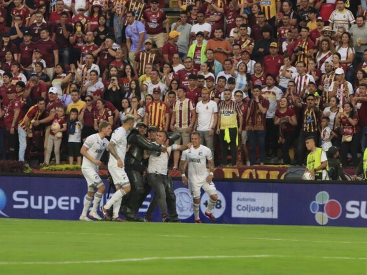Hincha del Tolima recibió una multa de 20 salarios tras agresión a jugador