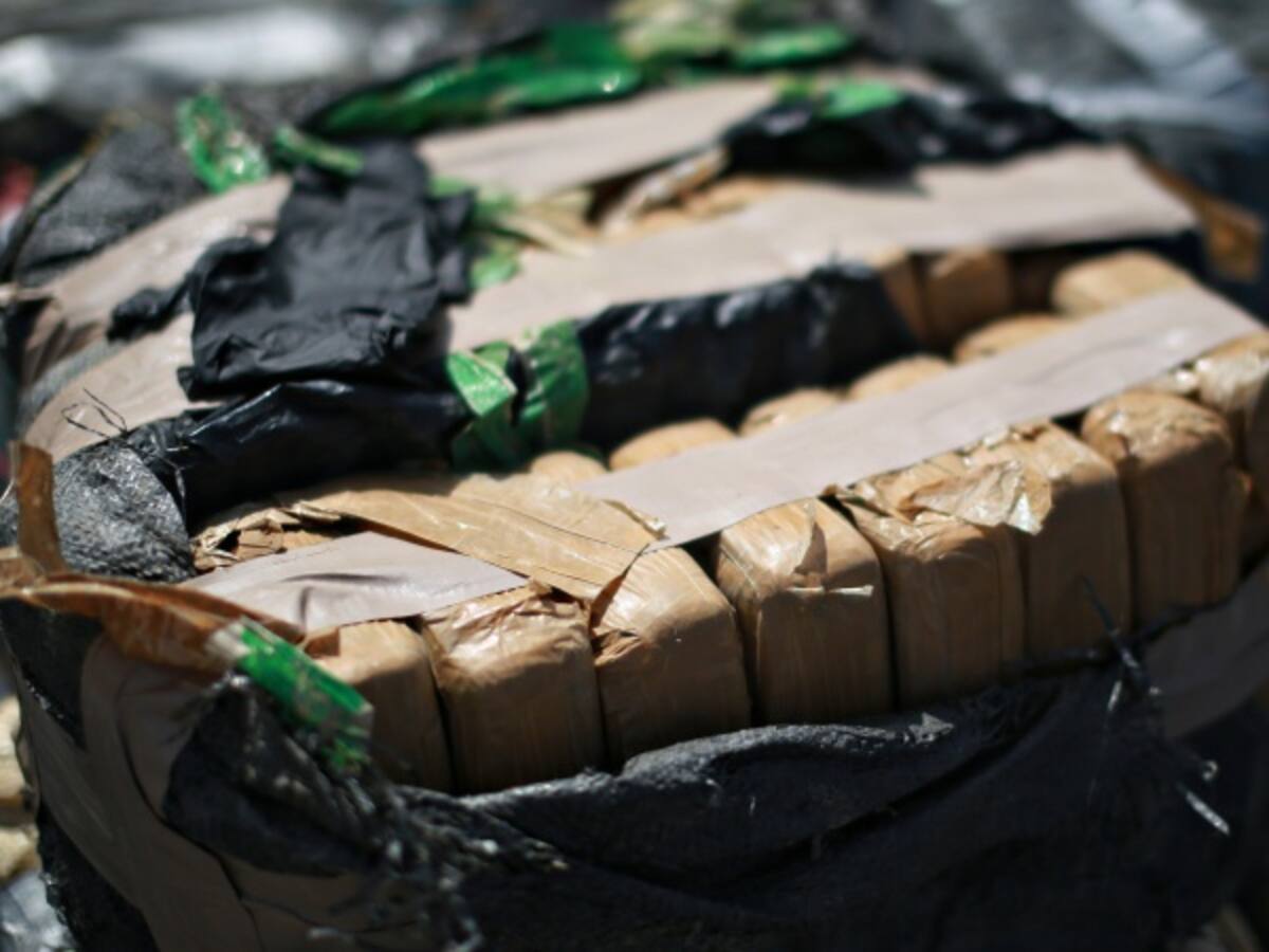 Decomisan más de media tonelada de cocaína en puerto de Santa Marta