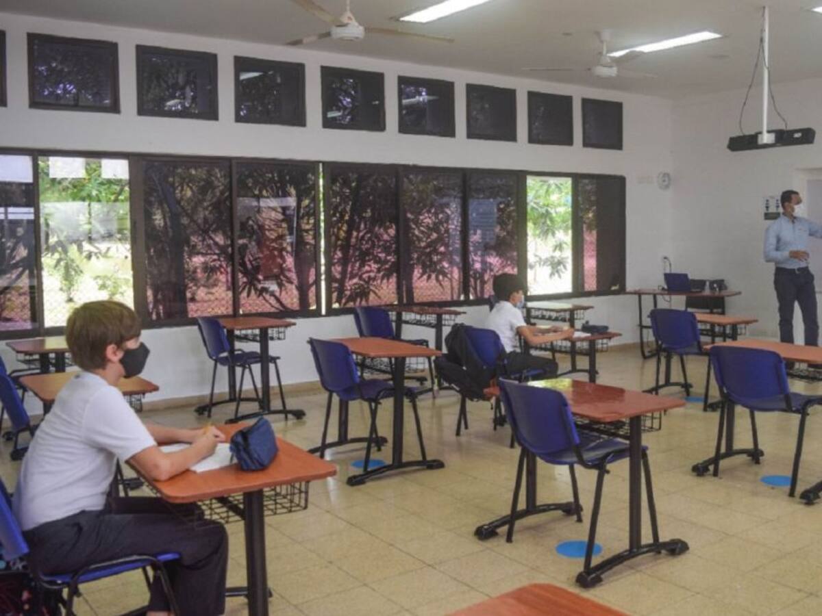 Colegios de calendario B en Cartagena regresaron a las aulas