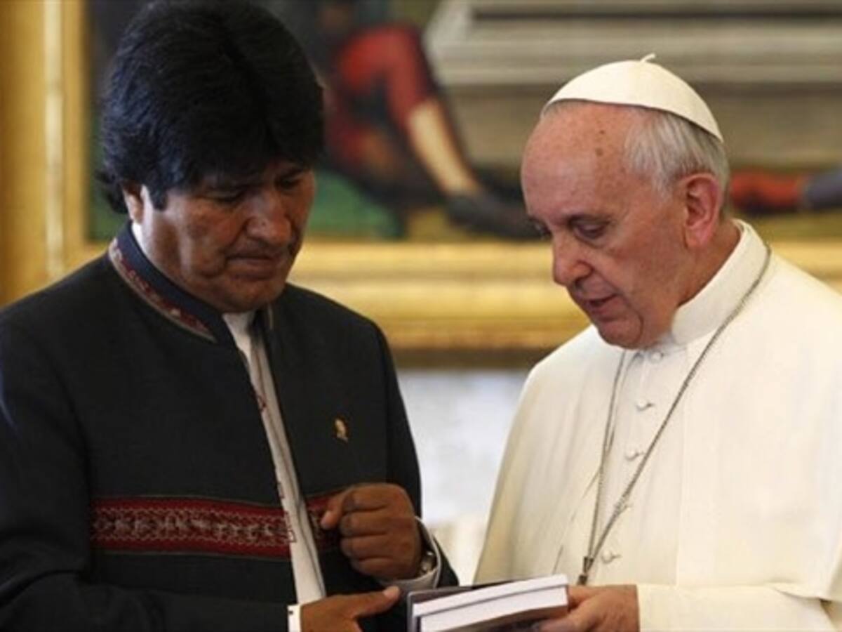 "Quien traiciona a un pobre, traiciona a Cristo": Evo Morales