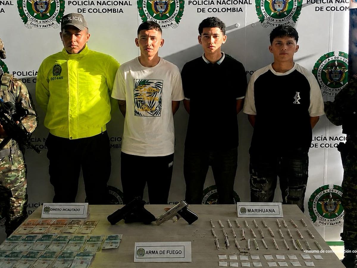 A la cárcel tres hombres señalados de tráfico de armas y estupefacientes en Cúcuta