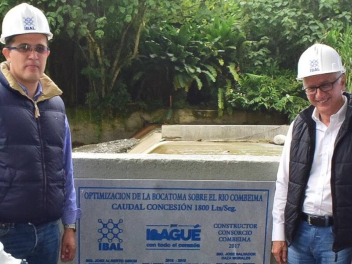 Optimizan bocatoma Combeima en Ibagué