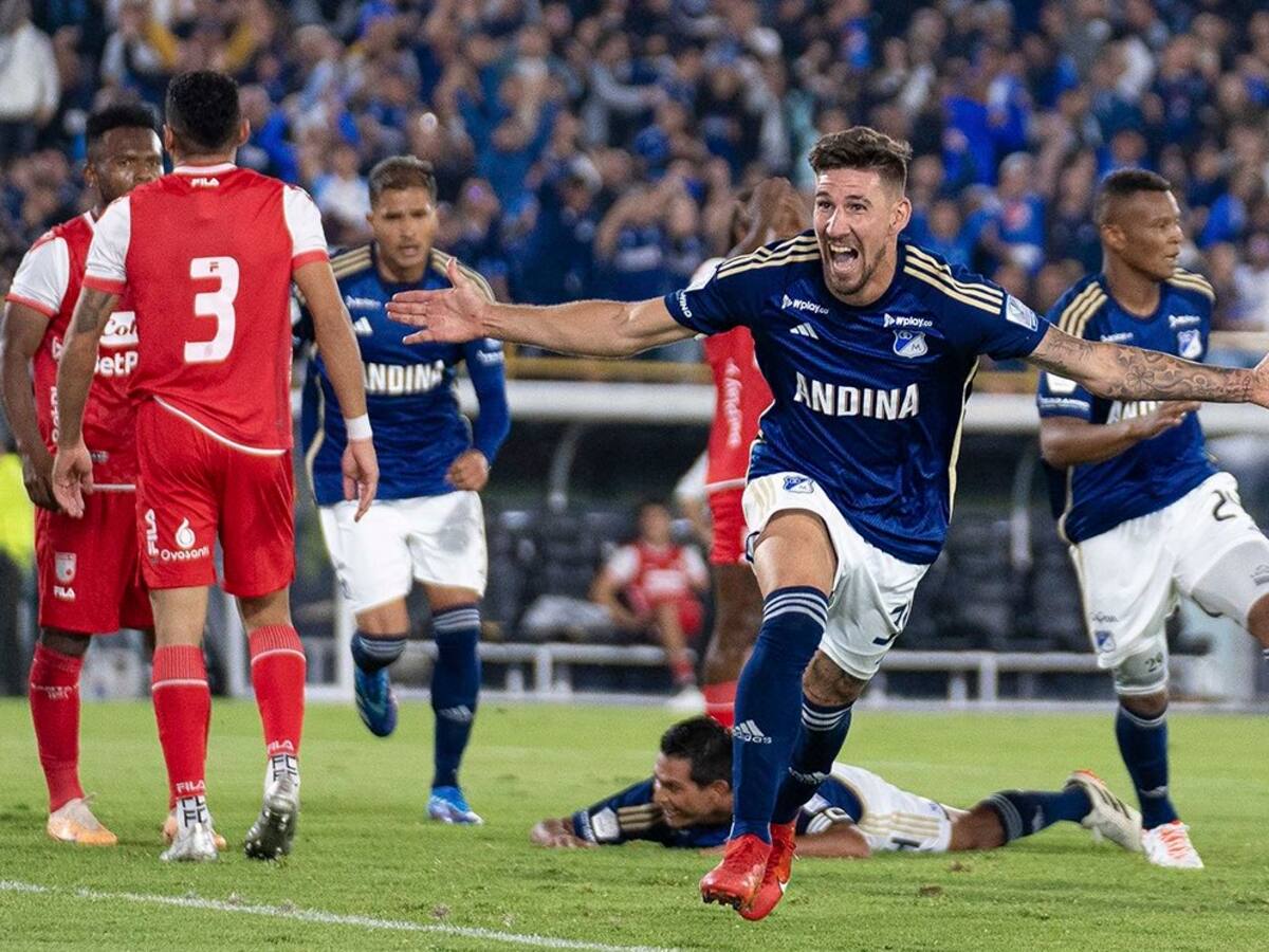 Giordana, tras el clásico: “Ese es el Millonarios que conocí y salió campeón de Superliga”