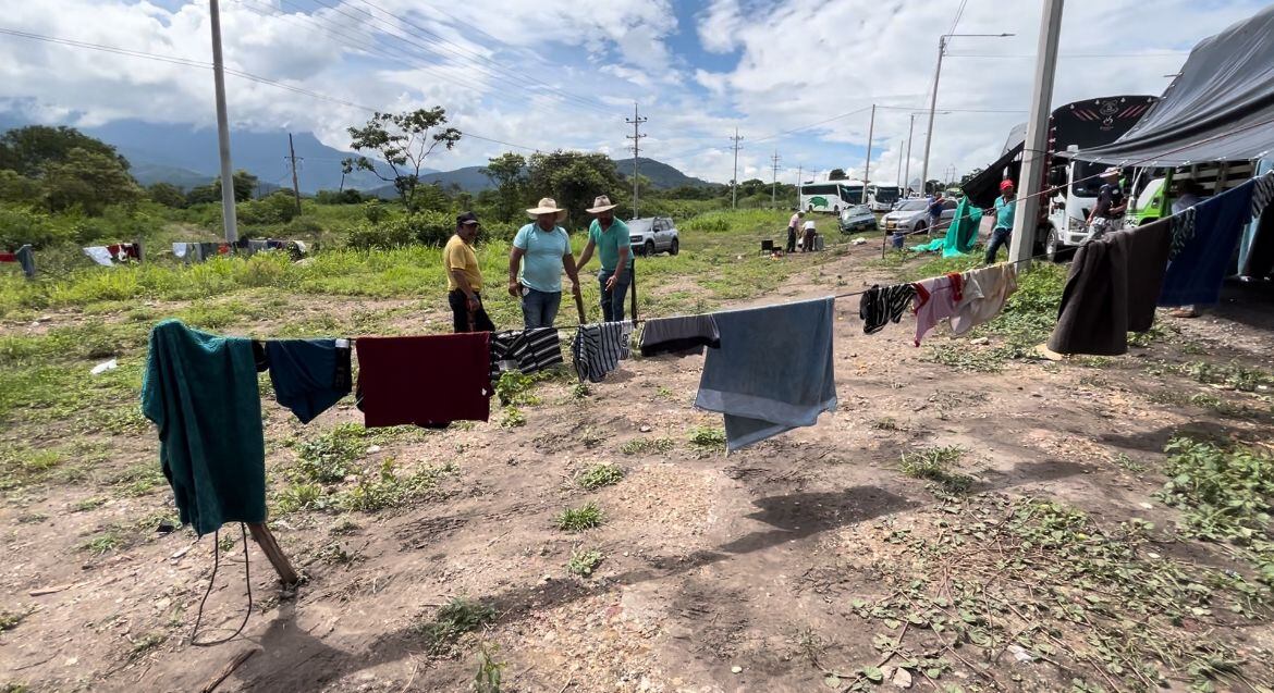 Paro campesino en Norte de Santander. / Foto: Caracol Radio Cúcuta.