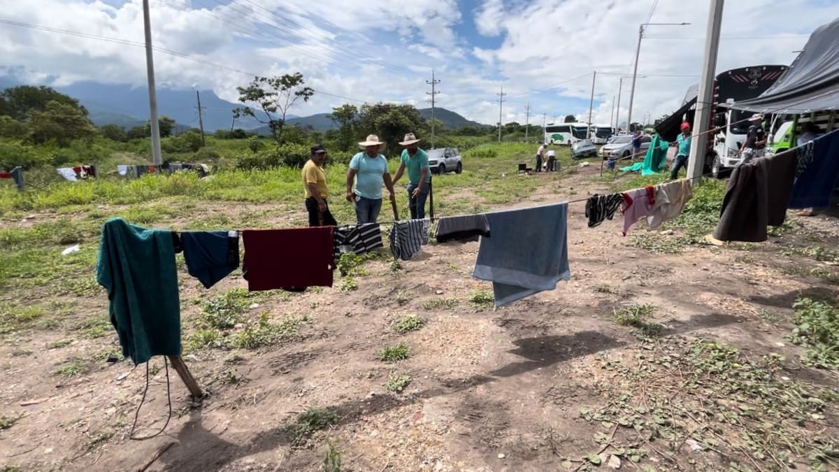 ¿Cómo es el día a día de los campesinos que participan en el paro en Norte de Santander?