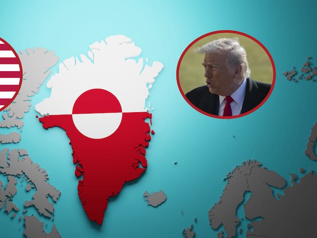 Donald Trump. Foto: Celal GunesGroenlandia. Estados Unidos. Fotos: Getty Images.