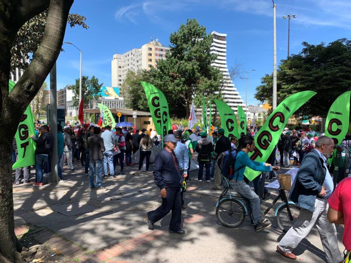 En Bogotá habrán movilizaciones en el norte, sur y centro de la ciudad.