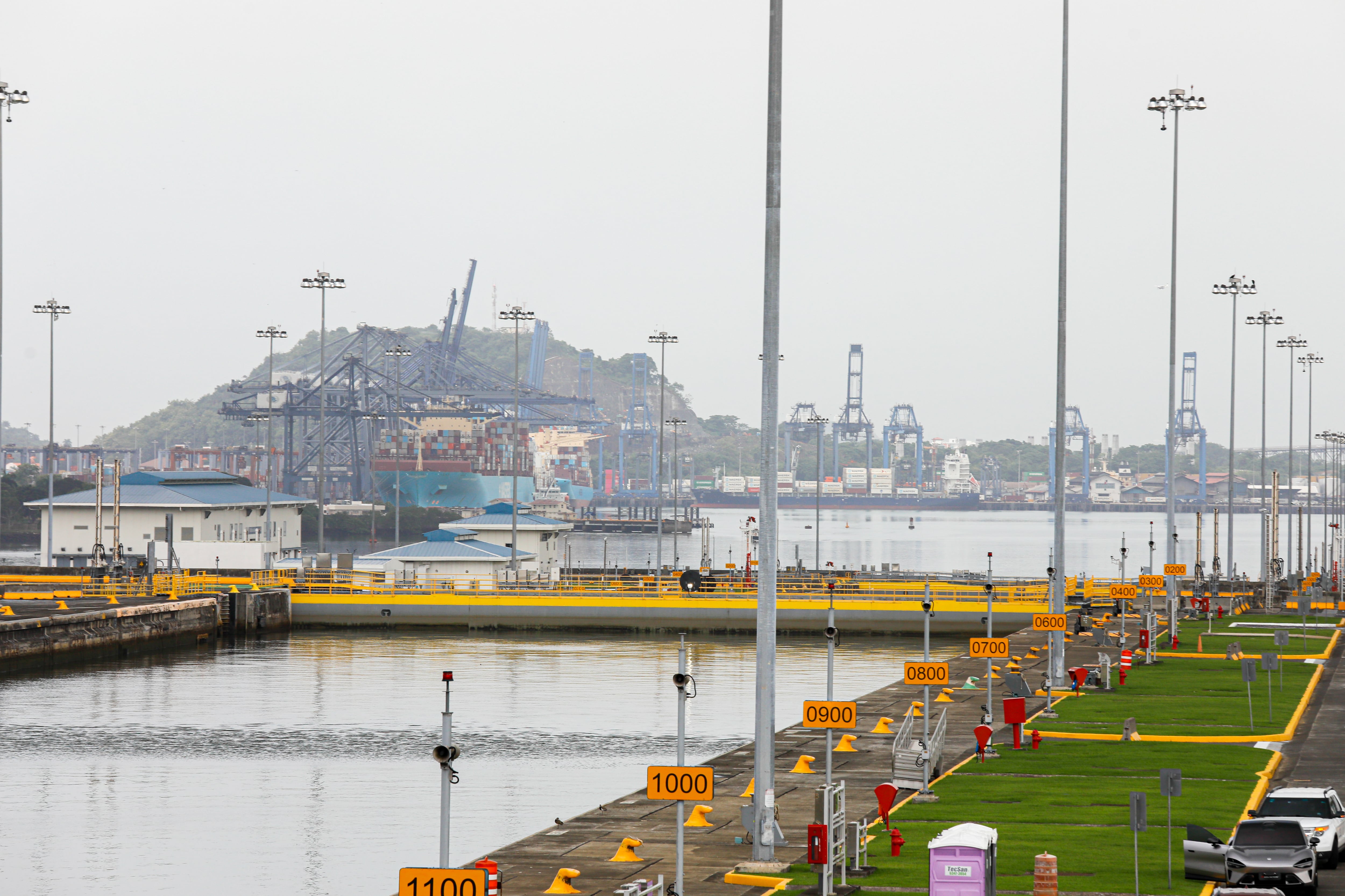 Canal de Panamá inicia reducción en tránsito de buques tras afectación por el fenómeno de El Niño (Photo by Daniel Gonzalez/Anadolu via Getty Images)