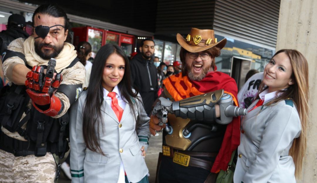 Asistentes a Comic Con Colombia