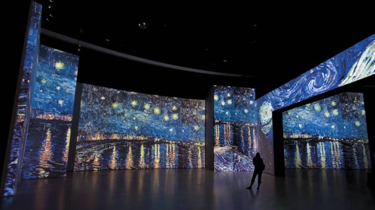 ¿Qué es la tecnología Sensory4 con la que se exhibe Van Gogh Alive?