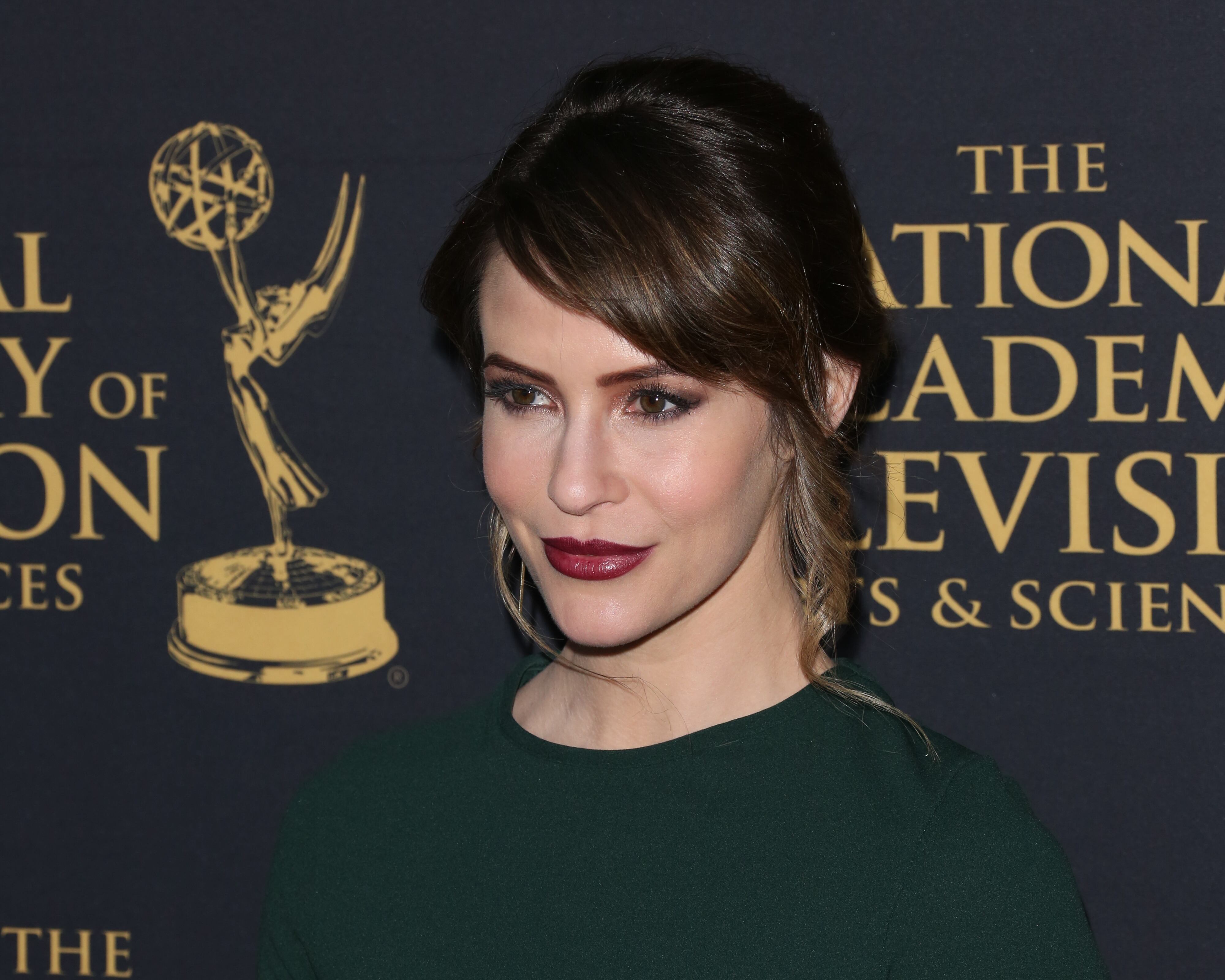 PASADENA, CALIFORNIA - MAY 01: Actress Linsey Godfrey attends the 2019 Daytime Emmy Awards nominee reception at Castle Green on May 01, 2019 in Pasadena, California. (Photo by Paul Archuleta/Getty Images)