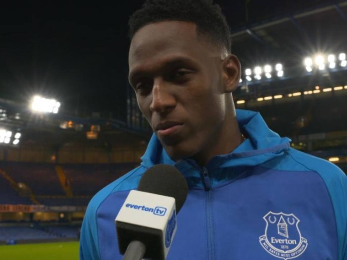 Yerry Mina sobre Everton: "Es una gran familia, me han ayudado mucho"
